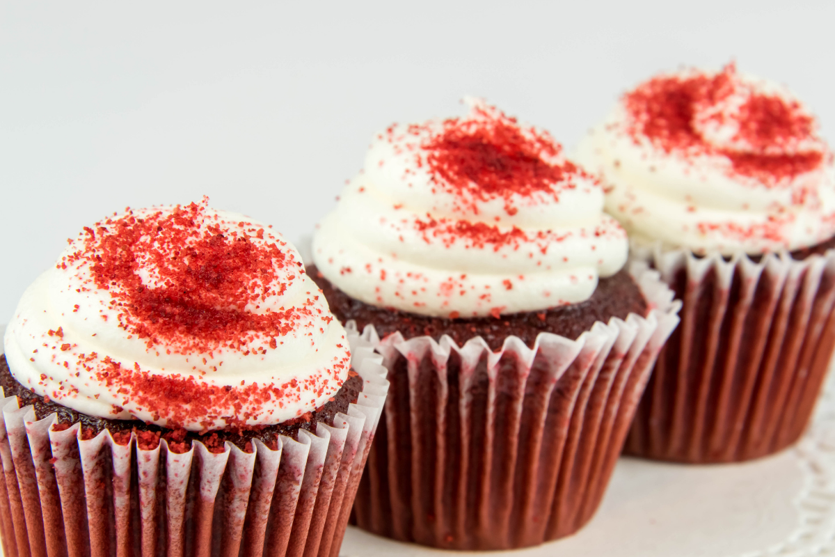 CBD Infused Red Velvet Valentine's Cupcakes Celtic Wind