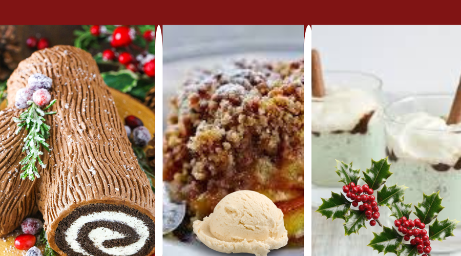 WHOLESOME DESSERTS FOR A MERRY CHRISTMAS
