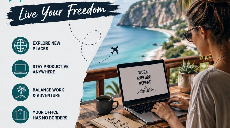 WORK FROM ANYWHERE: TURN TRAVEL INTO YOUR LIFESTYLE