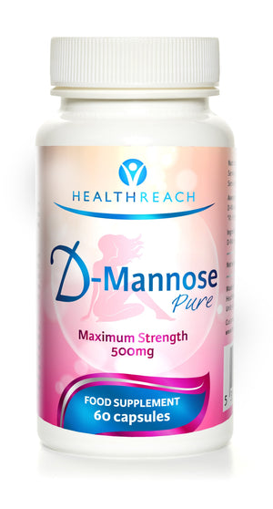HealthReach D-Mannose | 60 Capsules